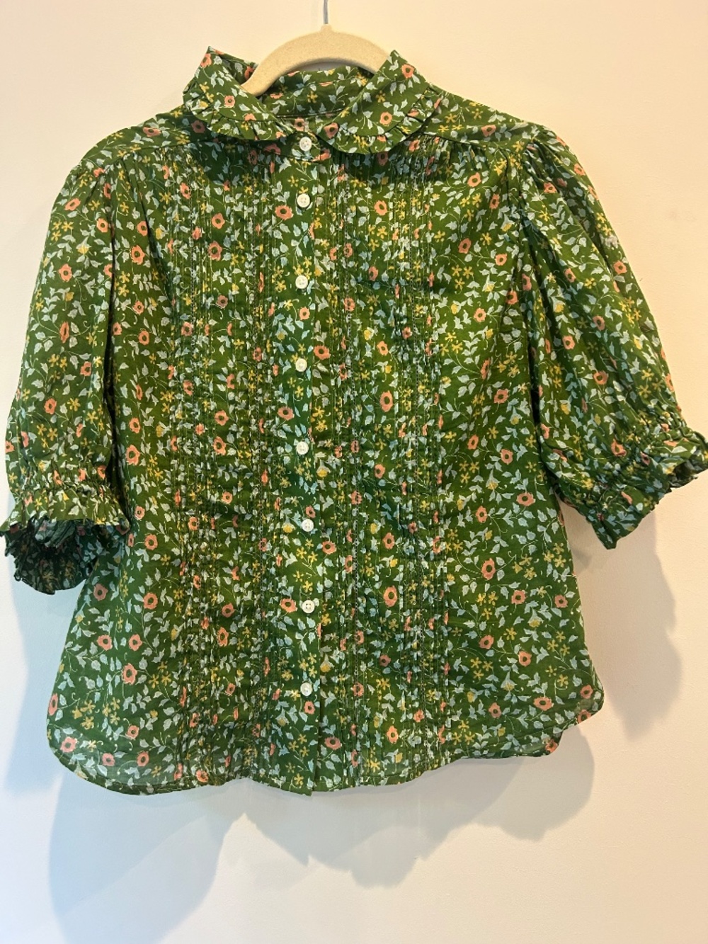 Trovata Birds of Paradise blouse/top size XS